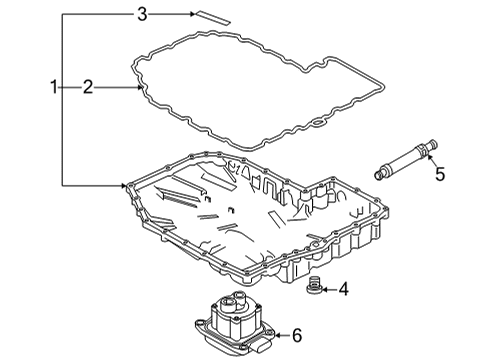 2022 Audi A7 Sportback Transaxle Parts