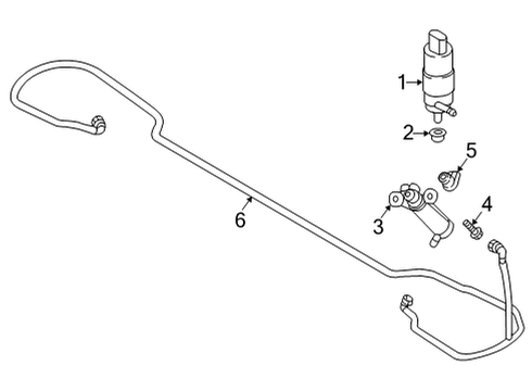 2024 Audi S3 Washer Components