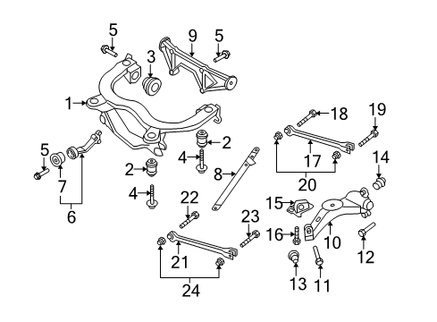 2006 Audi TT Rear Suspension