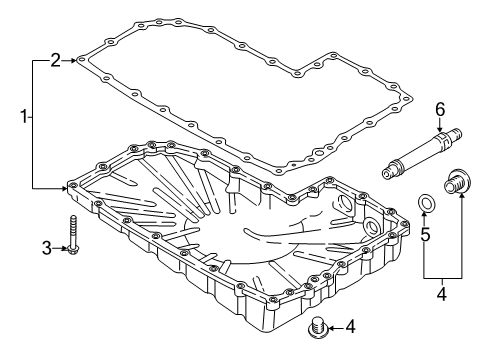 2018 Audi A5 Quattro Transaxle Parts Diagram 2