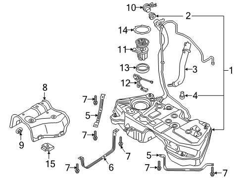 2019 Audi SQ5 Fuel Supply