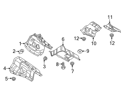 2013 Audi S7 Exhaust Components Diagram 2