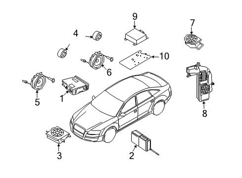 2006 Audi A4 Quattro Sound System