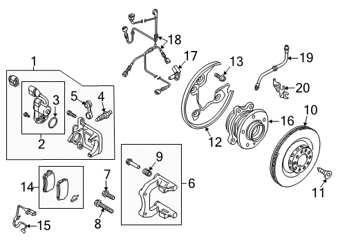 2018 Audi Q5 Parking Brake