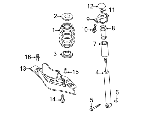 2022 Audi Q3 Shocks & Components - Rear