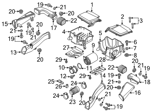 2015 Audi R8 Filters Diagram 1