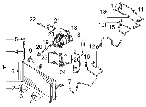 2010 Audi Q7 Air Conditioner Diagram 4