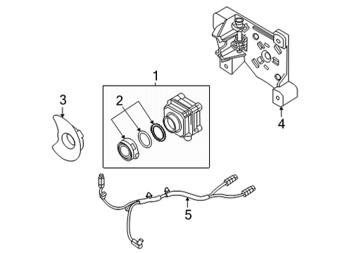 2022 Audi Q7 Parking Aid Diagram 4