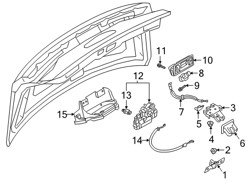 2020 Audi A8 Quattro Trunk