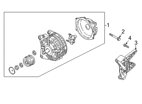 2019 Audi RS5 Sportback Alternator