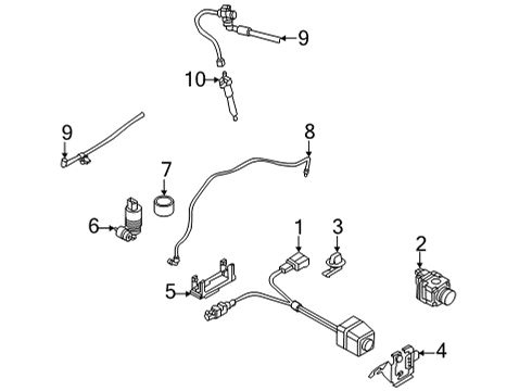 2022 Audi e-tron GT Trunk Lid & Components