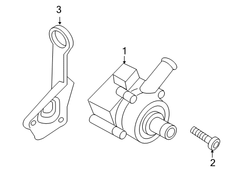 2011 Audi Q7 Water Pump Diagram 1