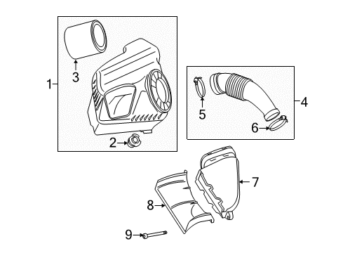 2013 Audi A7 Quattro Air Intake