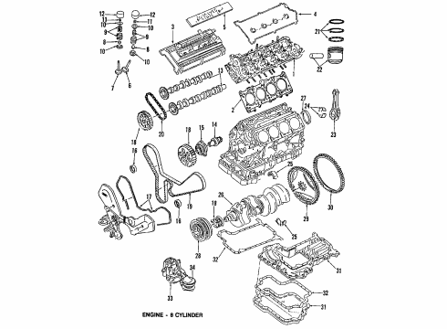 2004 Audi RS6 Cylinder Head & Valves