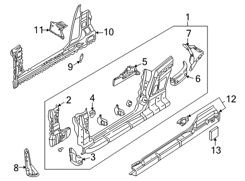 2006 Audi TT Rocker Panel