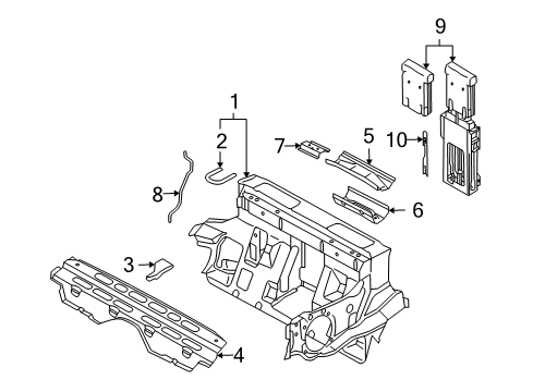 2004 Audi S4 Stowage Compartment