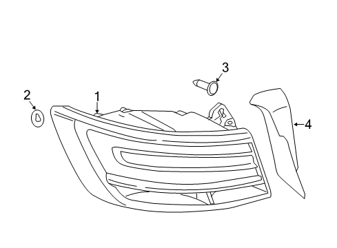 2021 Audi S4 Tail Lamps