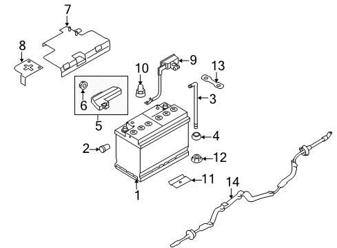 2013 Audi RS5 Battery