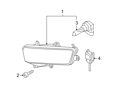 2010 Audi A6 Chassis Electrical - Fog Lamps