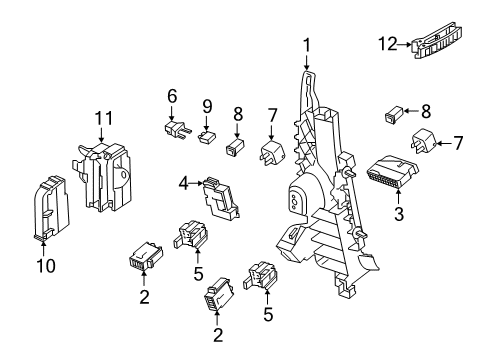 2022 Audi A7 Sportback Fuse & Relay Diagram 1