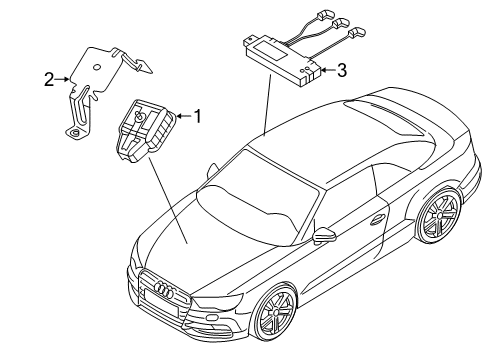 2015 Audi A3 Alarm System