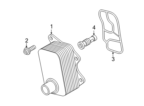 2020 Audi A6 Quattro Engine Oil Cooler