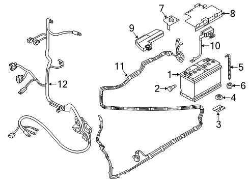 2014 Audi A6 Battery