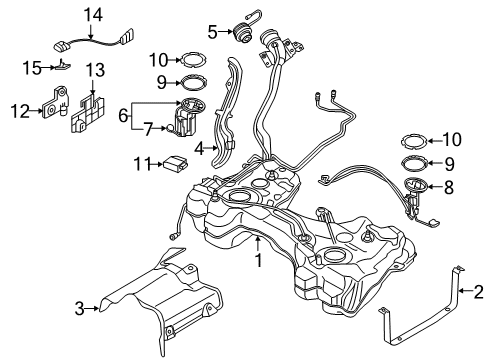 2016 Audi A3 Quattro Fuel Supply