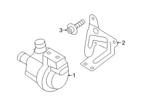 2015 Audi A3 Water Pump Diagram 5