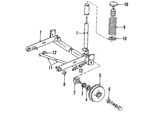 1986 Audi 4000 Quattro Front Brakes