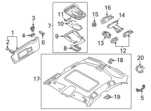 2021 Audi S4 Anti-Theft Components