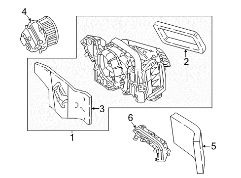 2017 Audi A4 allroad Blower Motor & Fan