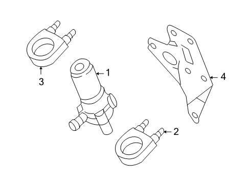 2008 Audi TT Quattro Water Pump Diagram 1