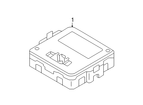 2020 Audi TT RS Quattro Electrical Components Diagram 2