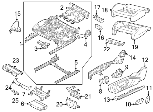 2023 Audi RS3 Power Seats