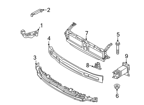 2021 Audi A4 allroad Bumper & Components - Front