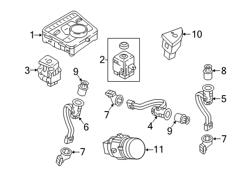 2017 Audi A4 Ignition Lock