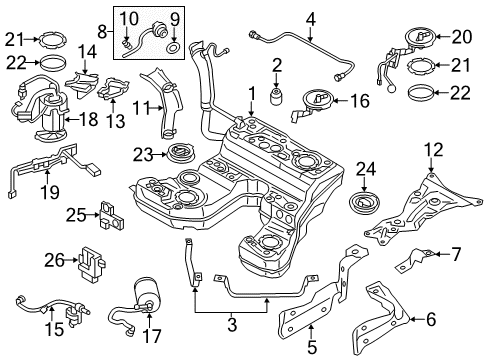 2015 Audi S8 Fuel Supply