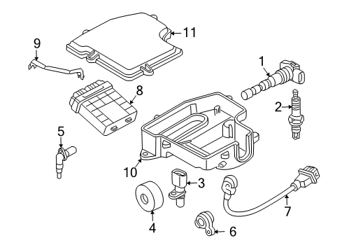 2008 Audi RS4 Ignition System