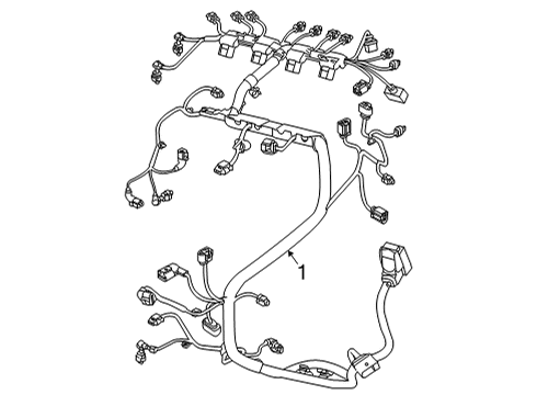 2024 Audi A3 Wiring Harness