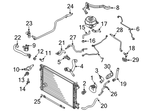 2023 Audi A6 allroad Hoses, Lines & Pipes Diagram 2