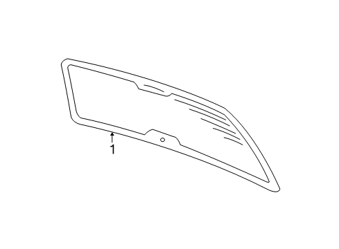 2004 Audi S4 Lift Gate - Glass & Hardware