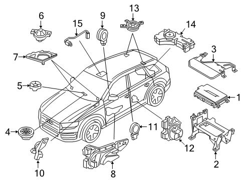 2023 Audi Q7 Sound System