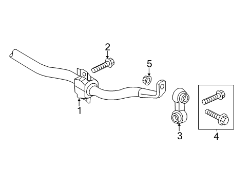 2018 Audi S7 Rear Suspension, Control Arm Diagram 2