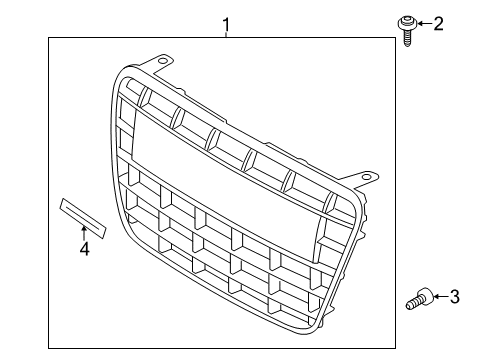 2015 Audi R8 Grille & Components