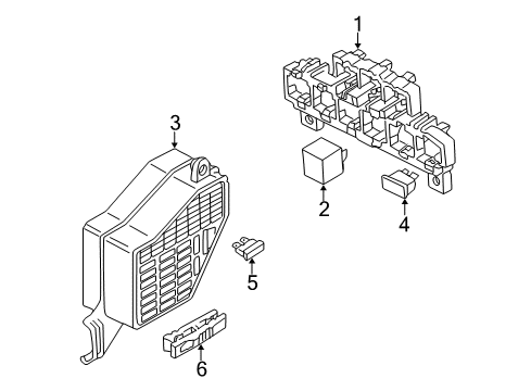 2002 Audi A4 Quattro Fuse & Relay