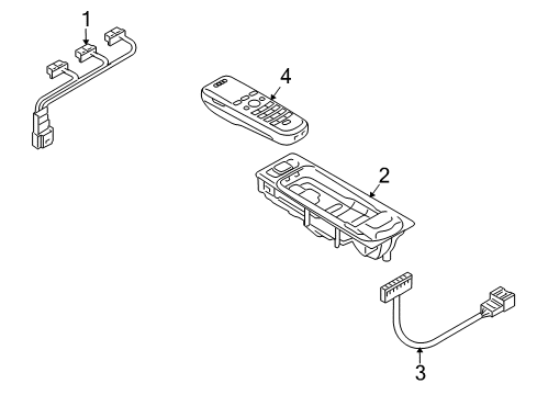 2013 Audi Q7 Communication System Components