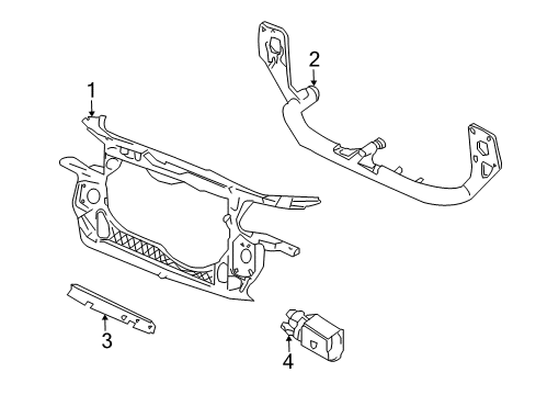 2002 Audi A4 Quattro Automatic Temperature Controls Diagram 1