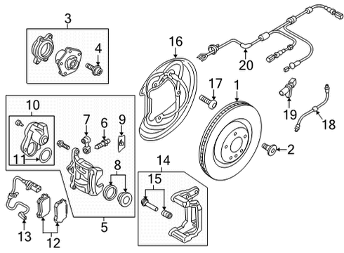 2021 Audi S4 Parking Brake