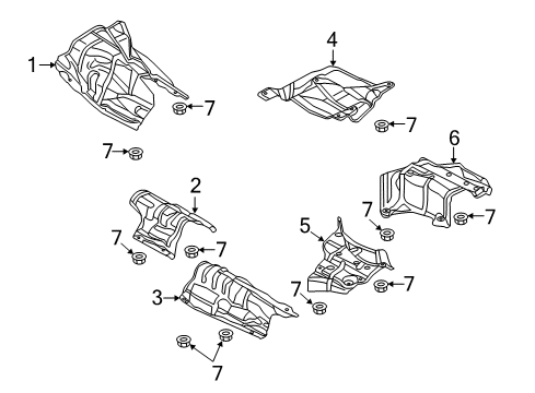 2015 Audi allroad Heat Shields